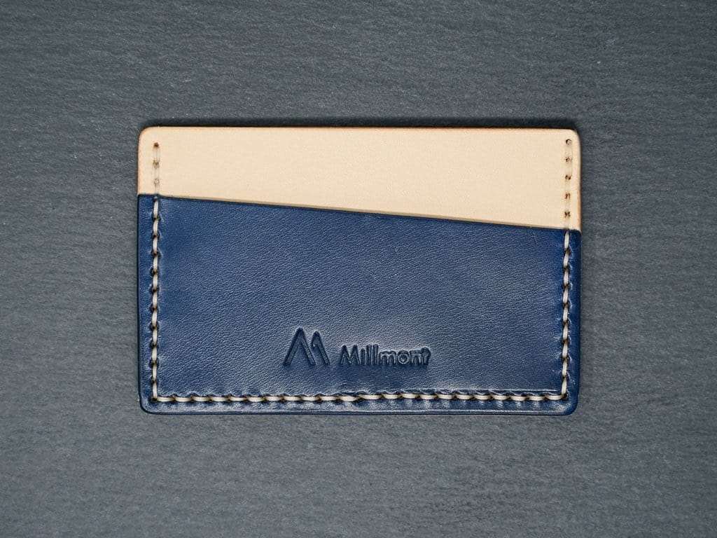 SLOT Wallet <br> Relaxed Collection <br>Blue and Natural