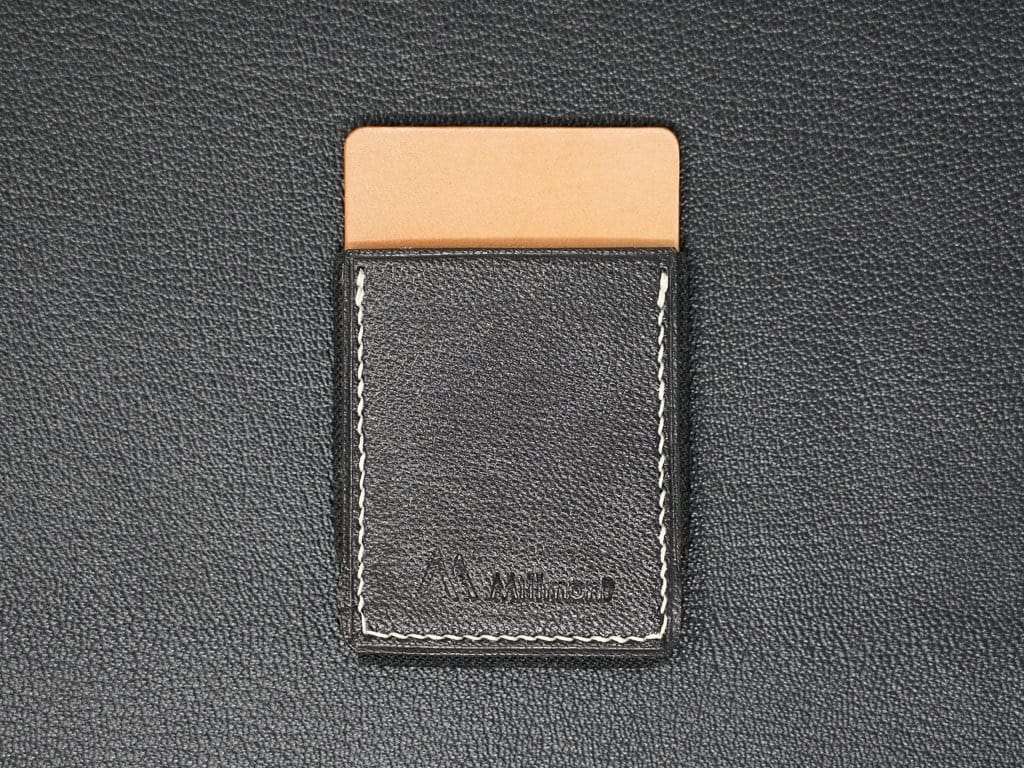 PHONE Wallet <br> Signature Collection <br> Chevre Chagrin <br>Black