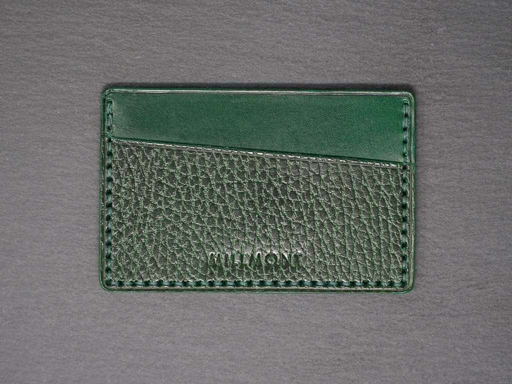 SLOT Wallet <br> Relaxed Collection <br>Green Pebble and Green