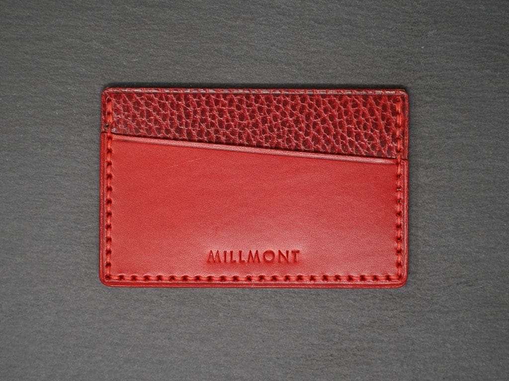 SLOT Wallet <br> Relaxed Collection <br>Red and Red Pebble