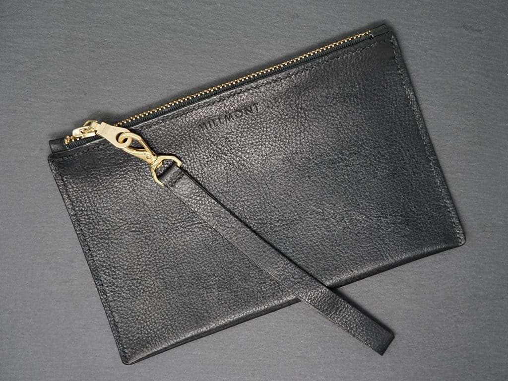 ZIP Pouch <br> Relaxed Collection <br>Black