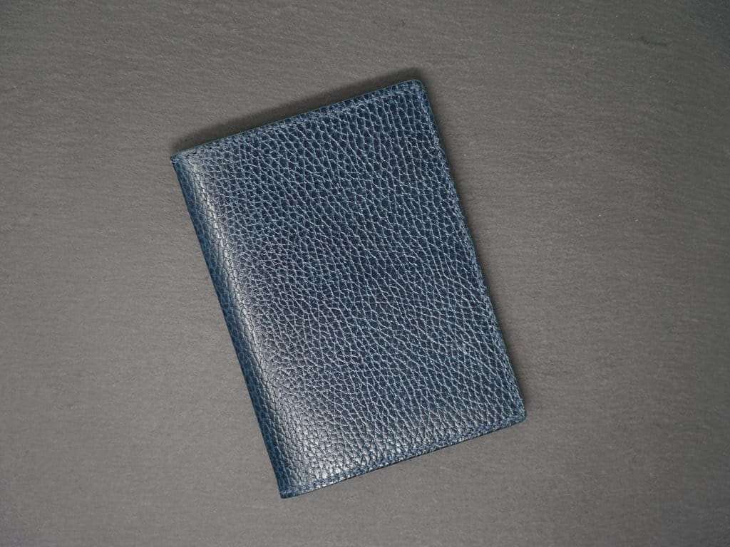 PASSPORT Cover <br> Relaxed Collection <br>Navy Pebble