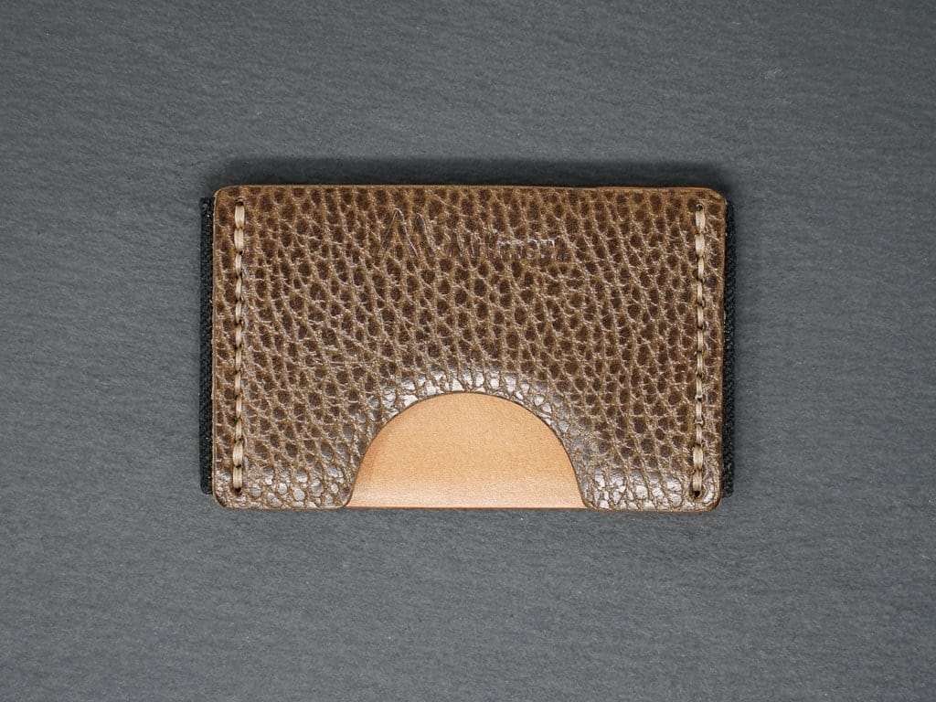 FLEX Wallet &lt;br&gt; Relaxed Collection&lt;br&gt;Taupe Pebble with Taupe stitching