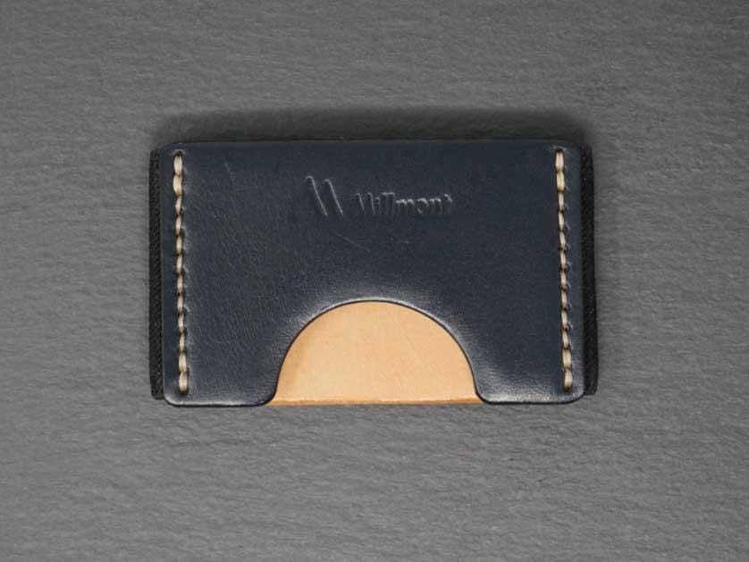 FLEX Wallet &lt;br&gt; Relaxed Collection&lt;br&gt;Navy with Natural Stitching
