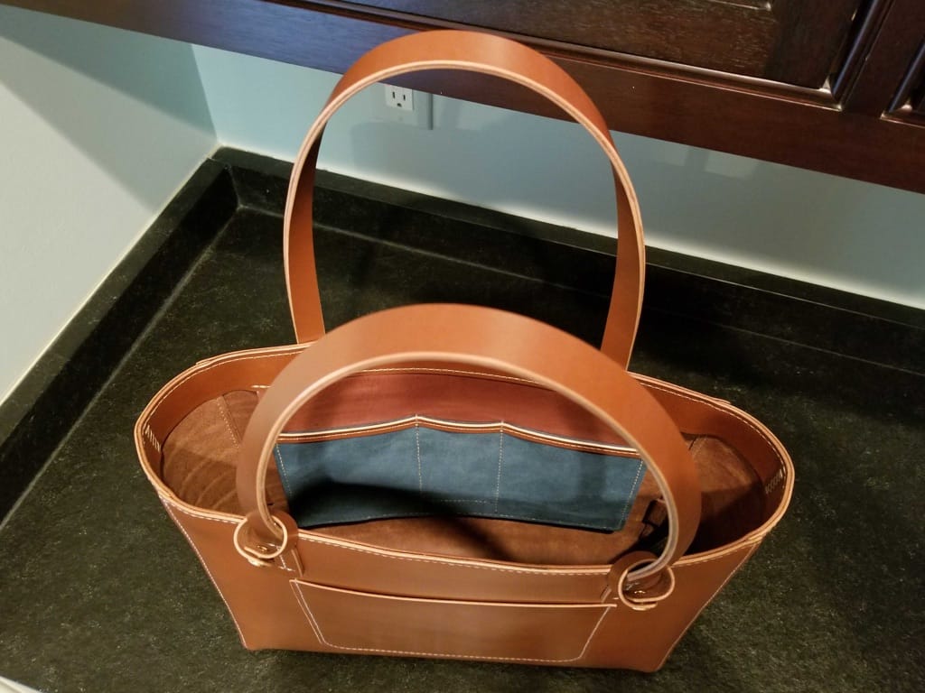 PURPOSE Tote &lt;br&gt; Relaxed Collection &lt;br&gt;Chestnut