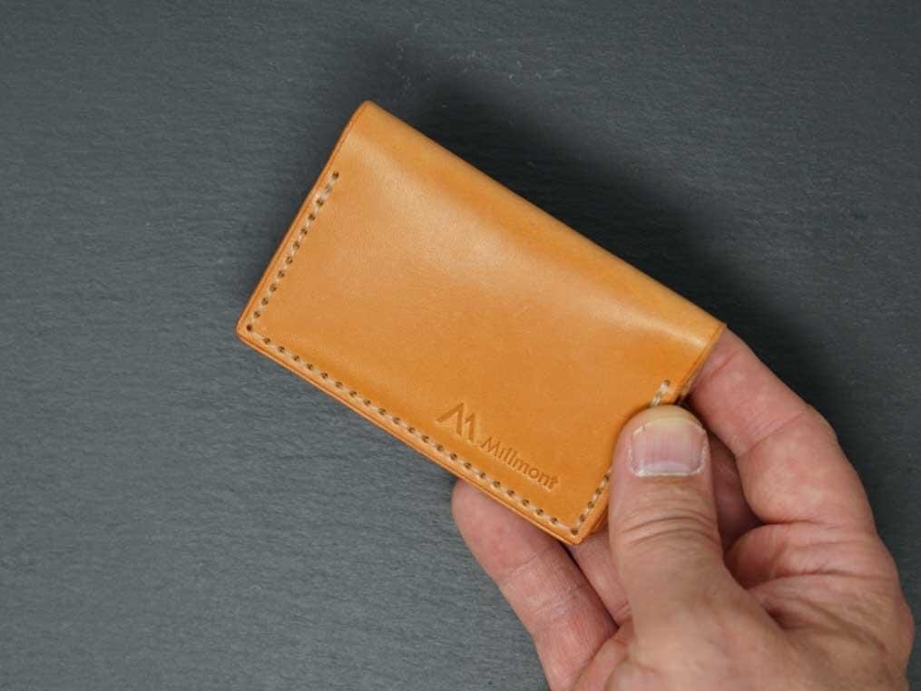 CARD FOLD Wallet &lt;br&gt; Relaxed Collection&lt;br&gt;London Tan