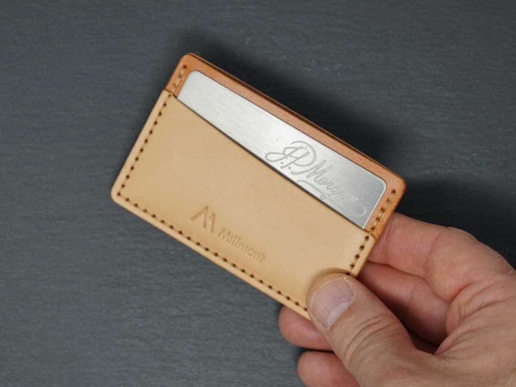 SLOT Wallet &lt;br&gt; Relaxed Collection &lt;br&gt;Natural and London Tan