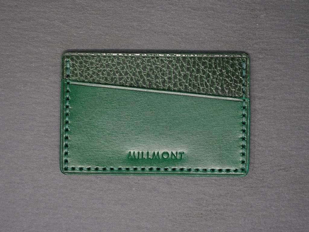 SLOT Wallet <br> Relaxed Collection<br>Green and Green Pebble