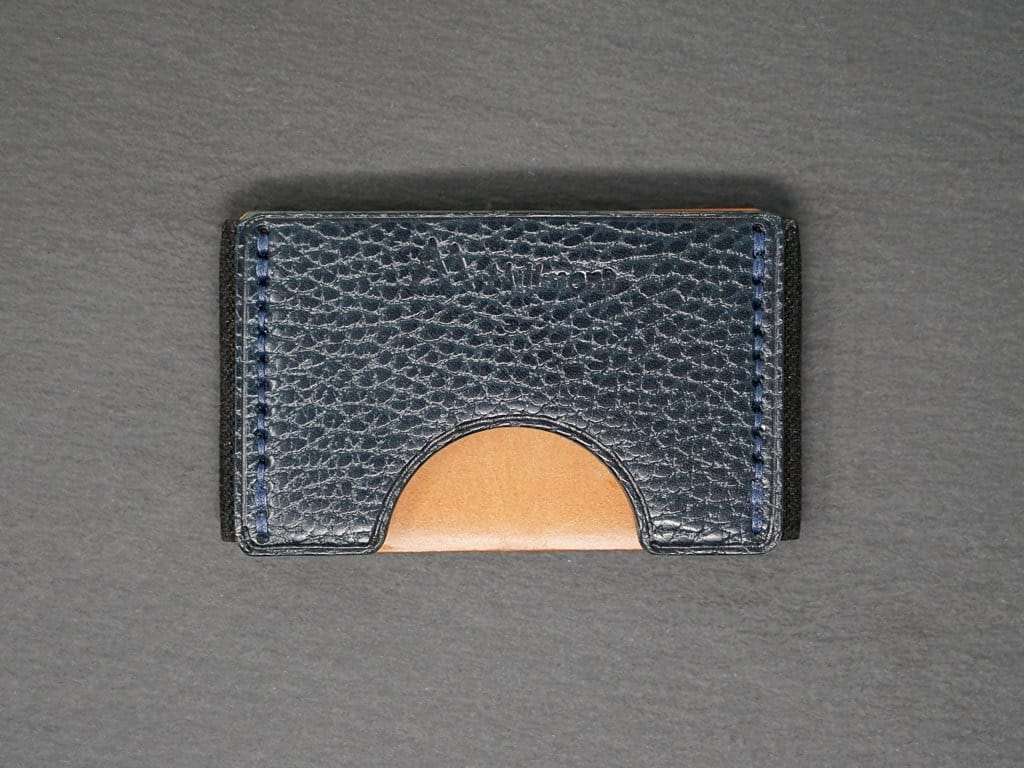FLEX Wallet &lt;br&gt; Relaxed Collection&lt;br&gt;Navy Pebble with Navy stitching
