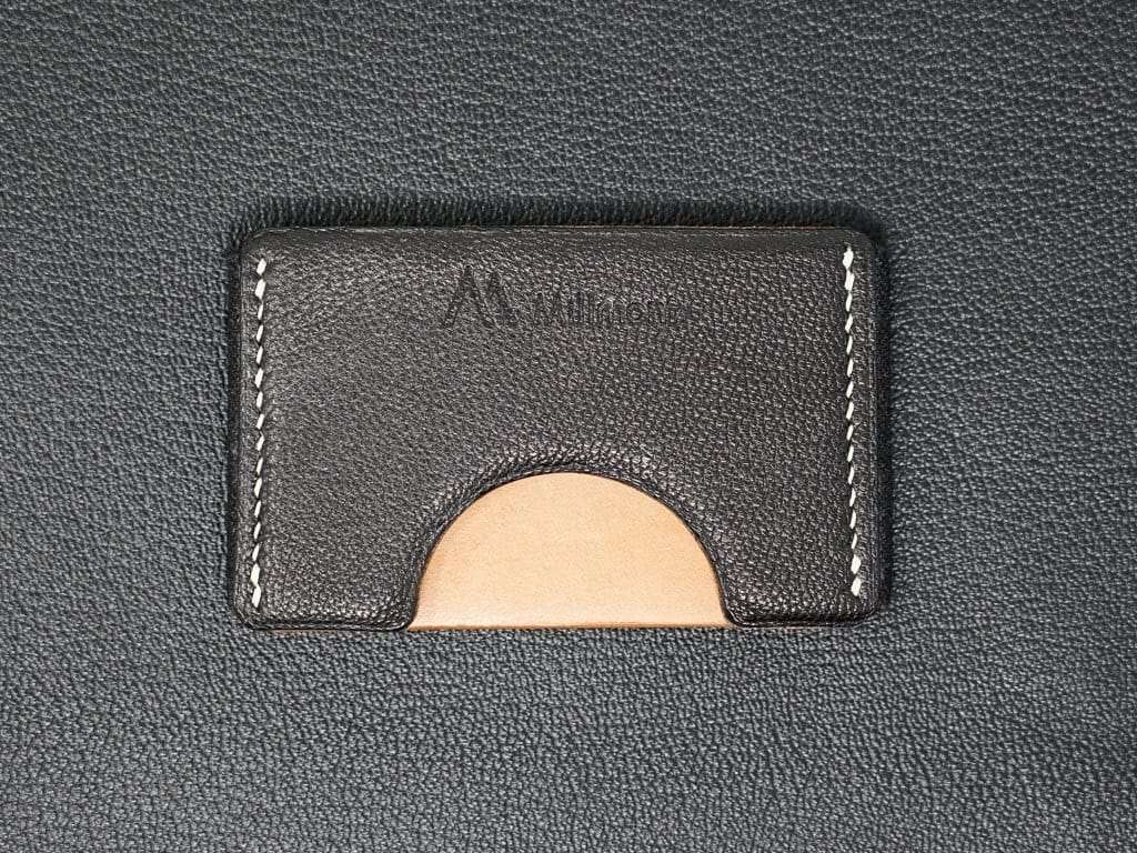 FLEX Wallet &lt;br&gt; Signature Collection &lt;br&gt; Chevre Chagrin &lt;br&gt;Black