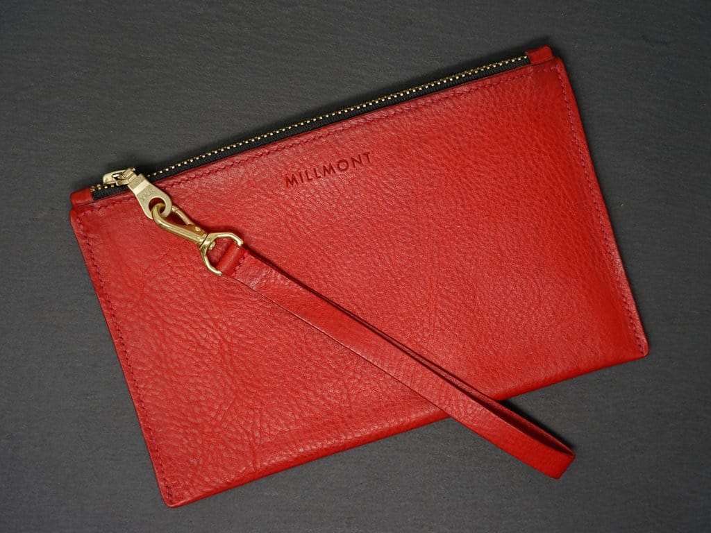 ZIP Pouch <br> Relaxed Collection<br>Red