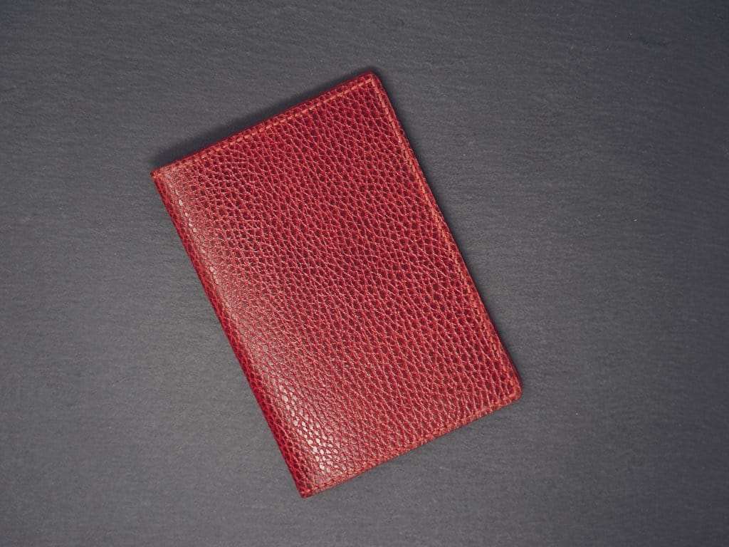 PASSPORT Cover <br> Relaxed Collection<br>Red Pebble