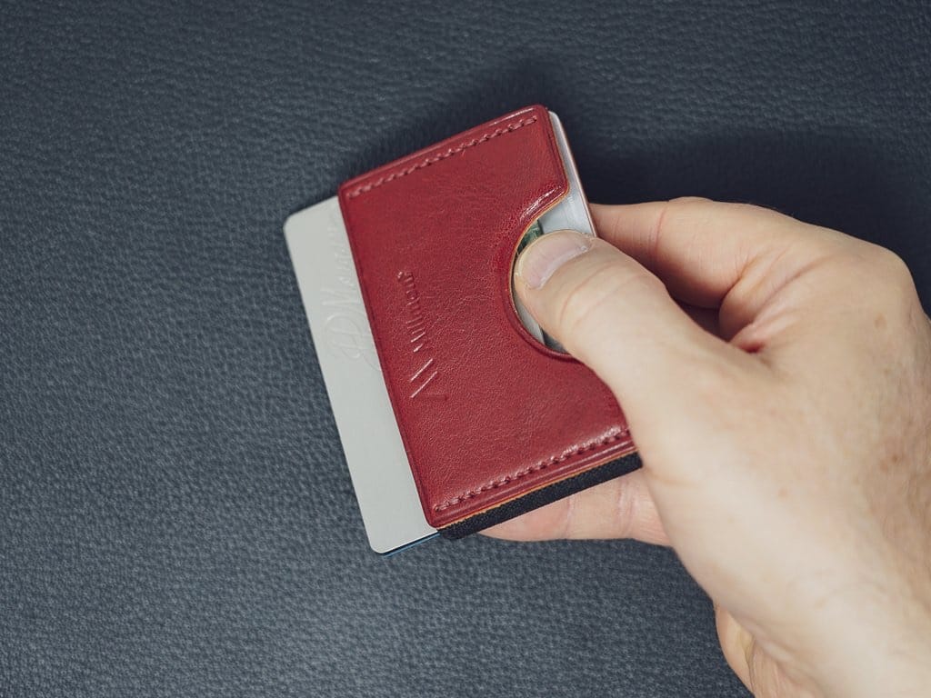 FLEX Wallet &lt;br&gt; Relaxed Collection &lt;br&gt; Red Polished