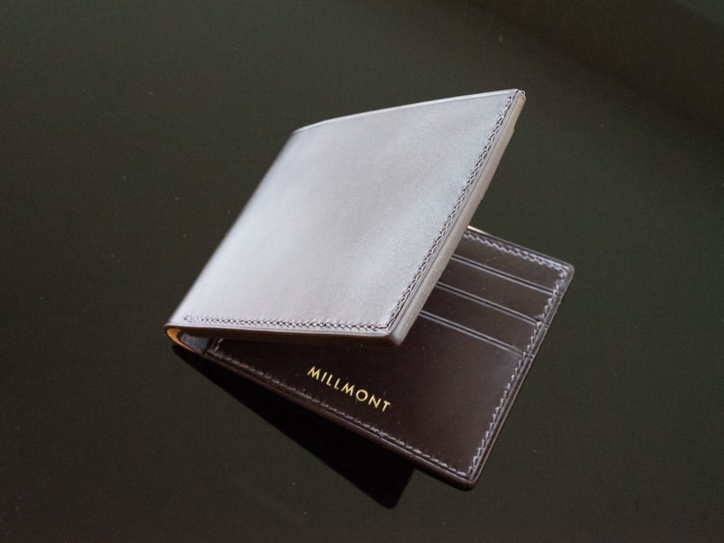 BILL FOLD 6 Wallet &lt;br&gt;Signature Collection &lt;br&gt; Vachetta Luxe &lt;br&gt;Chocolate with Chocolate
