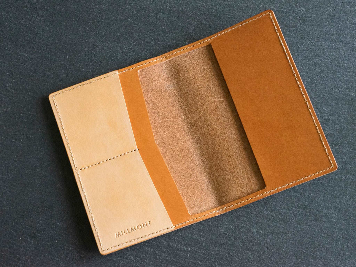 PASSPORT Cover &lt;br&gt; Relaxed Collection&lt;br&gt;London Tan